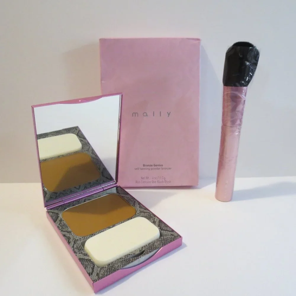 MALLY BRONZE GENIUS SELF TANNING POWDER BRONZER - TAN